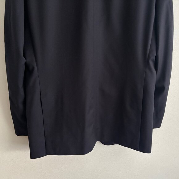 $1700 Samuelsohn Harry Rosen Dark Navy Wool Suit -42. Pants 36-37 - Picture 9 of 16